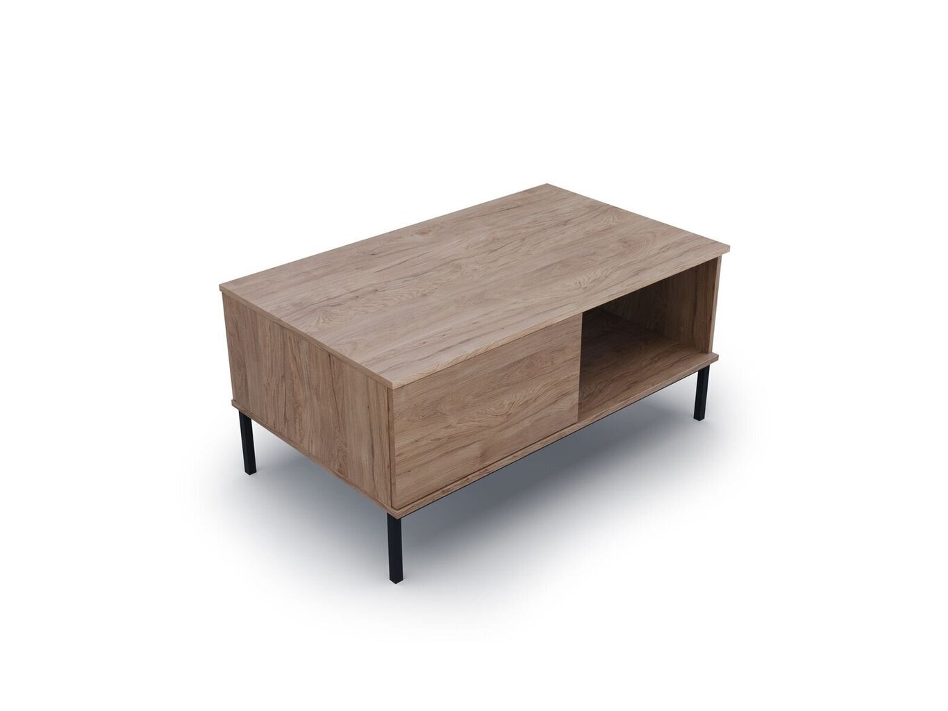 Kafijas galdiņš BSL Concept Query, 100x60x47 cm, brūns cena un informācija | Žurnālgaldiņi | 220.lv