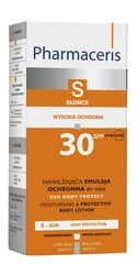 Mitrinošs saules aizsargkrēms ķermenim Pharmaceris S SPF30+, 150 ml cena un informācija | Sauļošanās krēmi | 220.lv