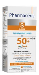 Saules aizsargkrēms bērniem Pharmaceris S SPF50+, 125 ml cena un informācija | Sauļošanās krēmi | 220.lv