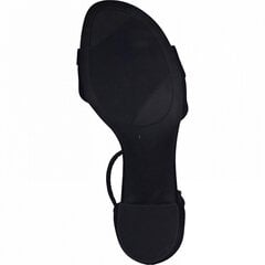 Marco Tozzi sieviešu apavi 2-28302 01*38, melni 2-28302*01-041 cena un informācija | Sieviešu sandales | 220.lv