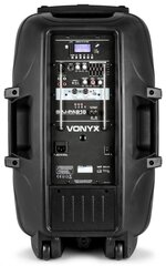 Vonyx SPJ-PA915 Портативная акустическая система ABS 15" 2 UHF/USB/MP3 цена и информация | Аудиоколонки | 220.lv