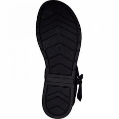Marco Tozzi sieviešu sandales 2-28405*28, melnas 2-28405*01-042 cena un informācija | Sieviešu sandales | 220.lv