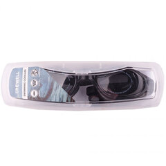 Peldēšanās brilles Crowell Shark, melnas cena un informācija | Peldēšanas brilles | 220.lv