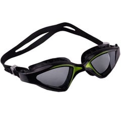 Peldēšanās brilles Crowell Flo, melnas/zaļas cena un informācija | Peldēšanas brilles | 220.lv
