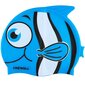 Peldcepure Silikons Bērniem Crowell Nemo Jr, zila cena un informācija | Peldcepures | 220.lv