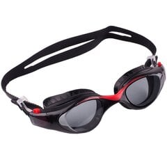 Peldbrilles bērniem Crowell Splash, melnas un sarkanas cena un informācija | Peldēšanas brilles | 220.lv