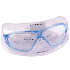 Peldēšanās brilles Crowell Idol 8120, zilas caurspīdīgas cena un informācija | Peldēšanas brilles | 220.lv