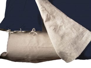 Gultas lina gultas veļa / pārvalks 200 x 200 cm ar spilvendrānām cena un informācija | Gultas veļas komplekti | 220.lv