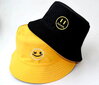 Divpusēja cepure K5, dzelteni melna цена и информация | Sieviešu cepures | 220.lv