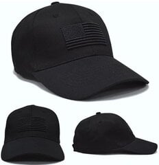 Vīriešu cepure ar nagu K40, melna цена и информация | Мужские шарфы, шапки, перчатки | 220.lv