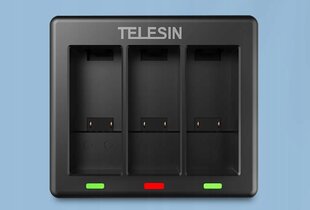 Telesin SB6281 цена и информация | Зарядные устройства для видеокамер | 220.lv