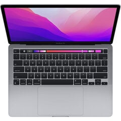 Apple MacBook Pro 13" M2 8C CPU, 10C 8GB/512GB Space Gray INT MNEJ3ZE/A цена и информация | Ноутбуки | 220.lv