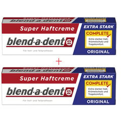 BLEND-A-DENT Extra Stark Original krēms 47g 1+1 цена и информация | Зубные щетки, пасты | 220.lv