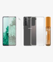 PanzerGlass Hygiene Pack для Samsung Galaxy S21 цена и информация | Защитные пленки для телефонов | 220.lv