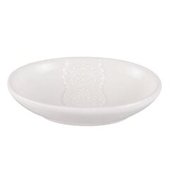 Porcelāna ziepju trauks, 14x10x3 cm cena un informācija | Vannas istabas aksesuāri | 220.lv