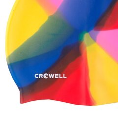 Плавательная шапочка Crowell Multi Flame, силикон, цветная Col.03 цена и информация | Шапочки для плавания | 220.lv