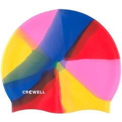 Peldcepure Crowell Multi Flame, silikons, krāsains col.03 цена и информация | Шапочки для плавания | 220.lv