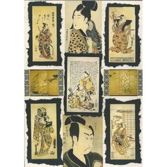 Dāvanu papīrs "Japāna", 50x70 cm cena un informācija | Dāvanu saiņošanas materiāli | 220.lv