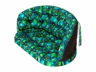 Spilvens dīvānam Hobbygarden Amanda Prestige 3D 100x50 cm, zaļš cena un informācija | Krēslu paliktņi | 220.lv