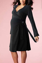 La Bebe™ Nursing Cotton Dress Donna Art.135984 Jade Pirms/Pēc dzemdību kleita/halāts 135984BS48911 cena un informācija | Sieviešu džemperi | 220.lv