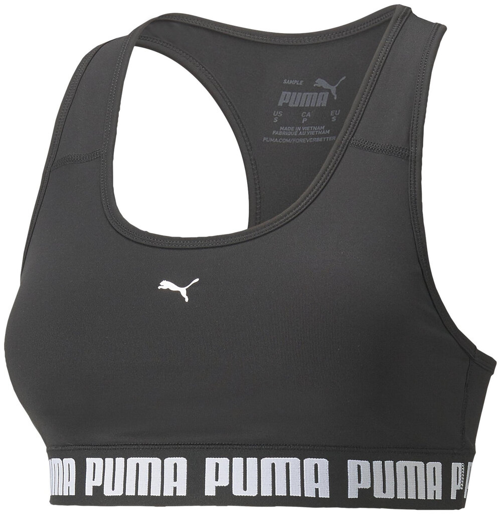 Puma Sporta Krūšturis Mid Impact Strong Black 521599 01 521599 01/M cena un informācija | Sporta apģērbs sievietēm | 220.lv