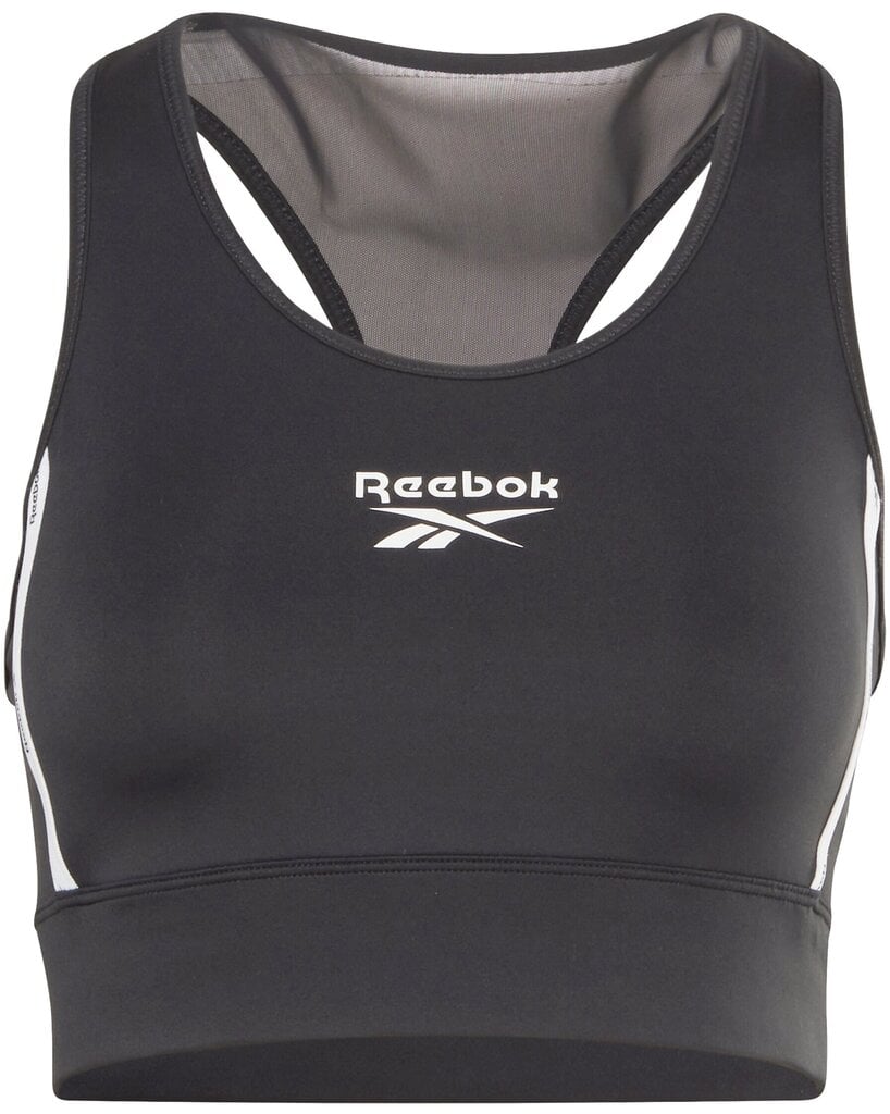 Reebok Sporta Krūšturis Piping Pack Bralett Black HD2818 HD2818/M цена и информация | Sporta apģērbs sievietēm | 220.lv