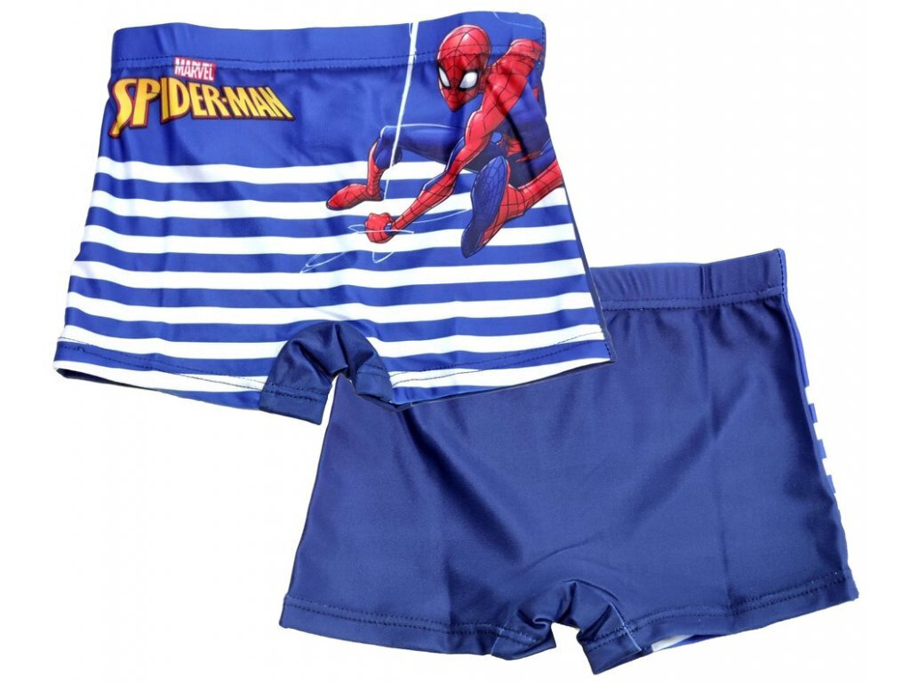 Peldbikses Marvel Spired Man Blue SP-G-SWIM-118/TM SP-G-SWIM-118/TM/128 cena un informācija | Peldbikses zēniem | 220.lv