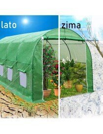 Saliekamā dārza folijas siltumnīca 2x3x2m цена и информация | Siltumnīcas | 220.lv