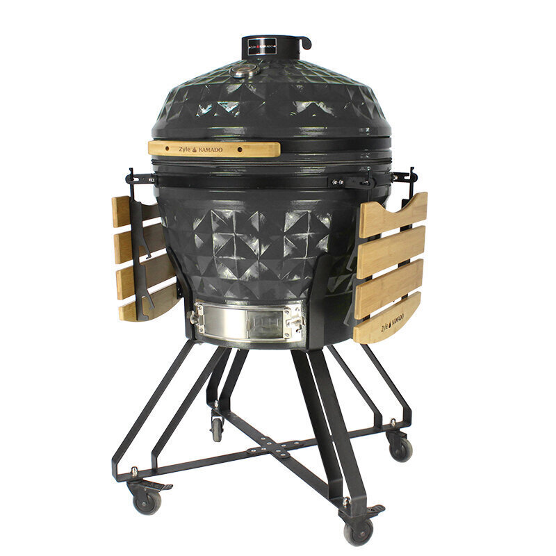 Grils Zyle Kamado, 62 cm cena un informācija | Grili | 220.lv