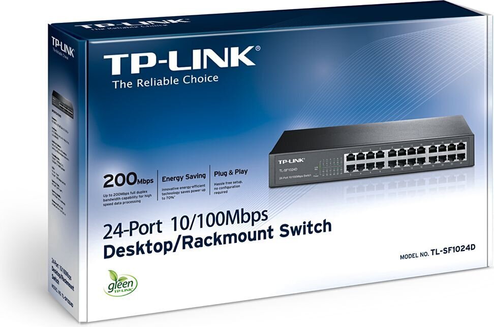 TP-Link TLSF1024D cena un informācija | Komutatori (Switch) | 220.lv
