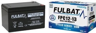 Fulbat FPC12-13, 12V 13.9Ah цена и информация | Аккумуляторы | 220.lv