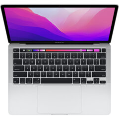 Notebook|APPLE|MacBook Pro|MNEP3ZE/A|13.3"|2560x1600|RAM 8GB|SSD 256GB|Integrated|ENG|macOS Monterey|Silver|1.4 kg|MNEP3ZE/A cena un informācija | Portatīvie datori | 220.lv