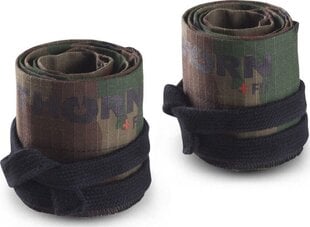 Plaukstu locītavu saites Thorn + Fit Ripstop Cotton Wrist Wraps Camo cena un informācija | Ķermeņa daļu fiksatori | 220.lv