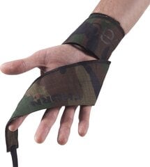 Plaukstu locītavu saites Thorn + Fit Ripstop Cotton Wrist Wraps Camo cena un informācija | Ķermeņa daļu fiksatori | 220.lv