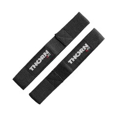 Ремешок на запястье Thorn + Fit LIFTING STRAPS BLACK цена и информация | Гантели, гири, штанги | 220.lv