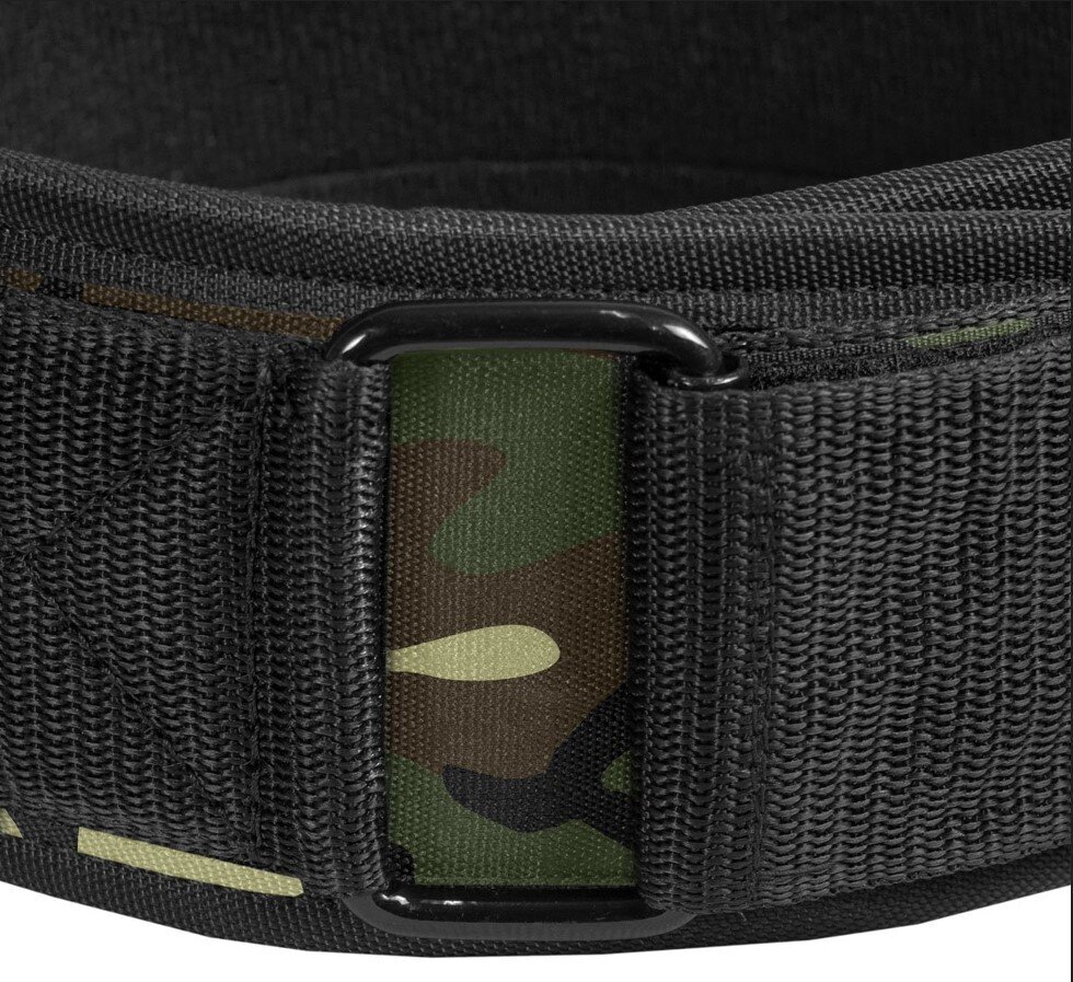 Svarcelšanas josta Thorn + Fit RIPSTOP Weightlifting Belt CAMO M cena un informācija | Piekares treniņu sistēmas, gumijas espanderi | 220.lv