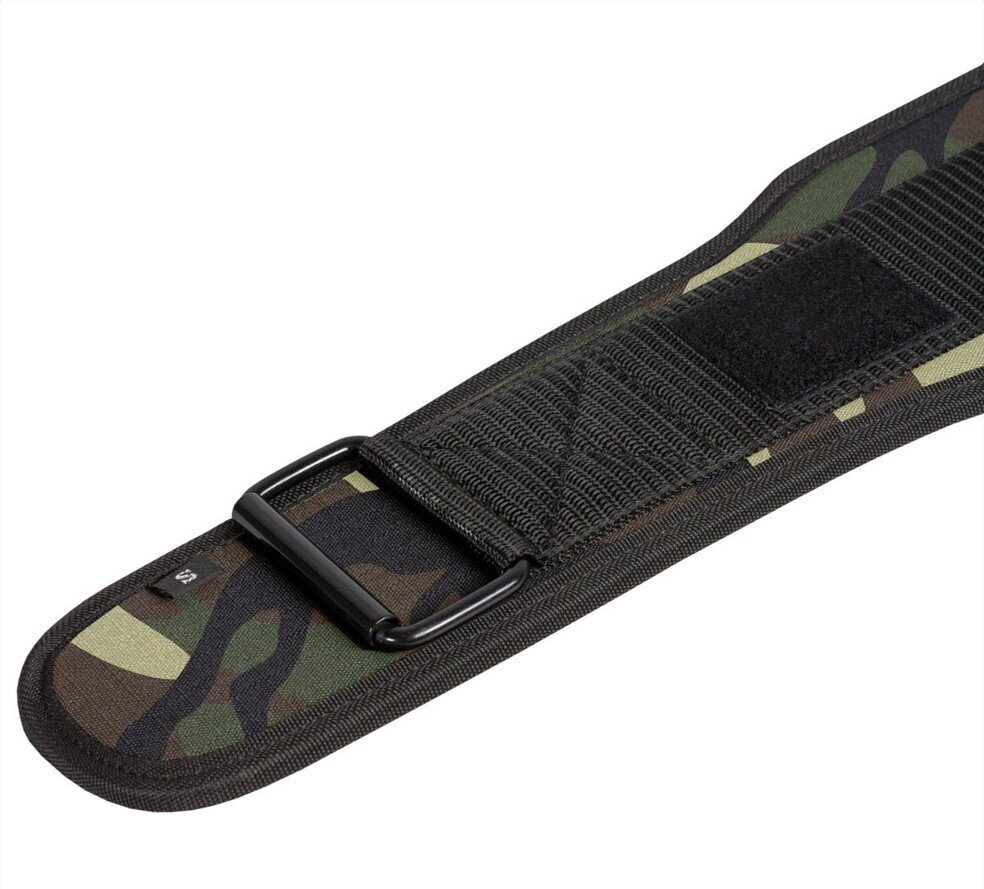 Svarcelšanas josta Thorn + Fit RIPSTOP Weightlifting Belt CAMO M cena un informācija | Piekares treniņu sistēmas, gumijas espanderi | 220.lv