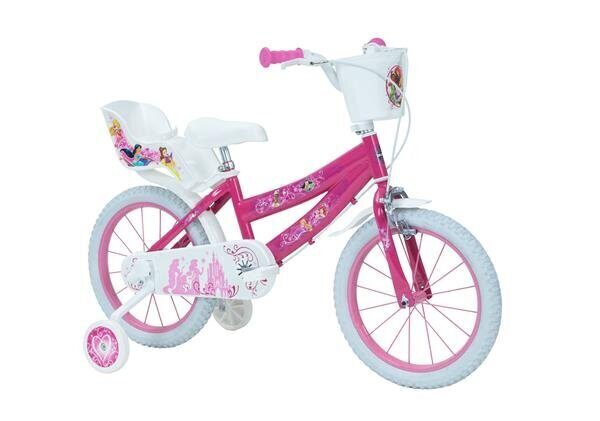Velosipēds bērniem Huffy Princess 16" Bike, balts/rozā цена и информация | Velosipēdi | 220.lv