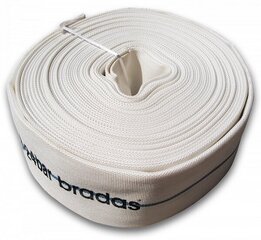 Плоский шланг Bradas LINED HOSE, 8-24 BAR, 3" / 30m цена и информация | Оборудование для полива | 220.lv