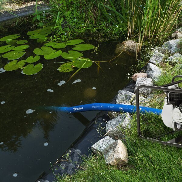 Plakana ūdens šļūtene Bradas AQUA-FLAT Backwash, PE/EVA, 1 Bar, 1" - 30m цена и информация | Laistīšanas sistēmas | 220.lv