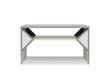 Kafijas galdiņš BSL Concept Melani, 90x60x50 cm, balts cena un informācija | Žurnālgaldiņi | 220.lv