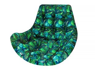 Spilvens piekarināmam šūpuļkrēslam Hobbygarden George 3D, zaļš cena un informācija | Krēslu paliktņi | 220.lv