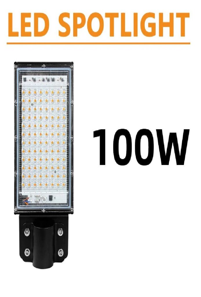 LED prožektors, 100W, AC 180-240V cena un informācija | Āra apgaismojums | 220.lv