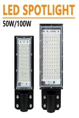 LED prožektors, 100W, AC 180-240V cena un informācija | Āra apgaismojums | 220.lv