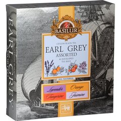 Tējas komplekts Basilur Earl Grey Asorted, 40 gab. цена и информация | Чай | 220.lv