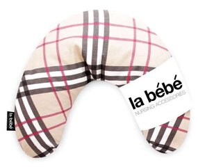 La Bebe™ Mimi Nursing Satin Pillow Art.80961 London Griķu pakaviņš spilventiņš 19*46cm cena un informācija | Bērnu gultas veļa | 220.lv