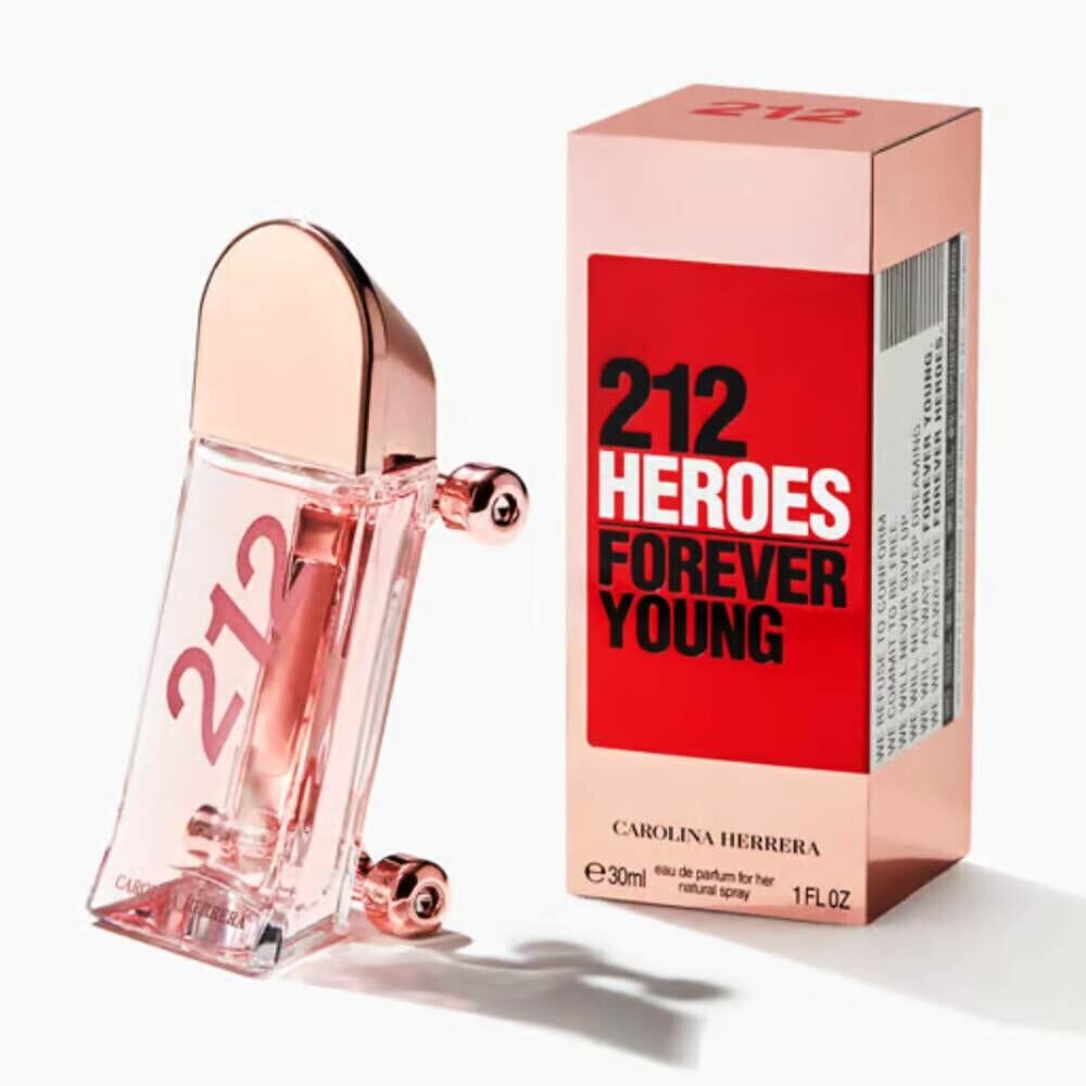 Parfimērijas ūdens sievietēm Carolina Herrera 212 Heroes for Her EDP (30 ml) cena un informācija | Sieviešu smaržas | 220.lv