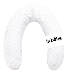 La Bebe™ Rich Maternity Pillow Art.81027 Pearl Grey Satin Pakaviņš (pakavs) mazuļa barošana, gulēšanai, pakaviņš grūtniecēm 30x104 cm cena un informācija | Bērnu gultas veļa | 220.lv