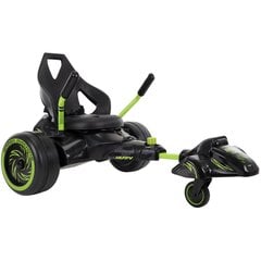 Электрический трехколесный велосипед Huffy Green Machine Vortex 12v, зеленый/черный цена и информация | Электромобили для детей | 220.lv