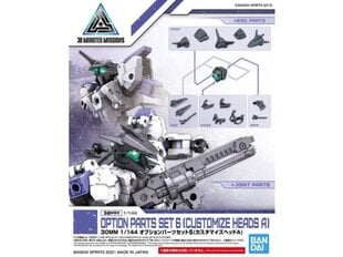 Пластиковая сборная модель Bandai 30MM Option Parts Set 6 Customize Heads A, 62063 цена и информация | Конструкторы и кубики | 220.lv